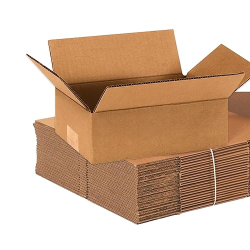 AVIDITI Cajas de envío pequeñas de 9 pulgadas de largo x 6 pulgadas de ancho x 3 pulgadas de alto, paquete de 100 unidades Caja de cartón corrugado