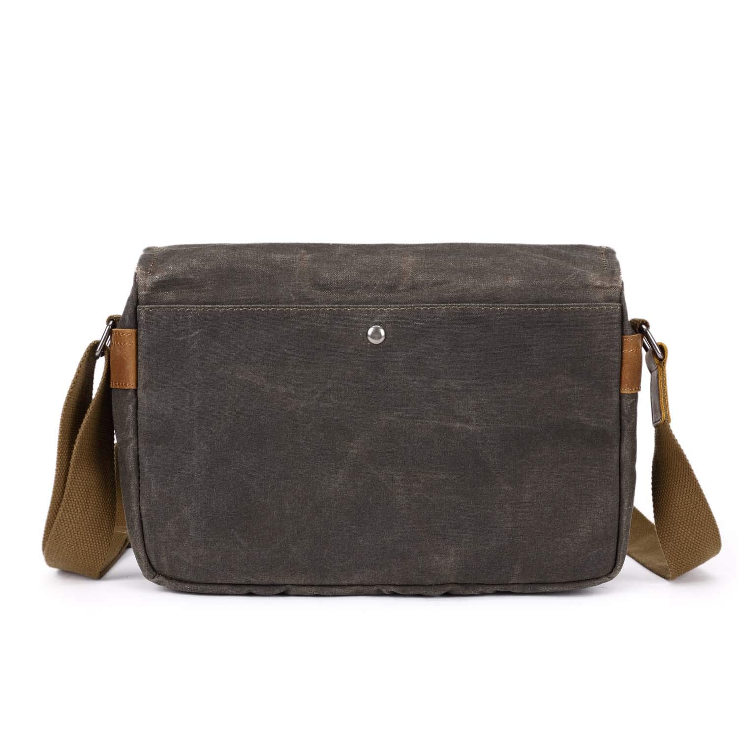 Neuleben Kameratasche Schultertasche mit abnehmbarem Kamerafach Vintage klein Umhängetasche Canvas für Damen/Herren