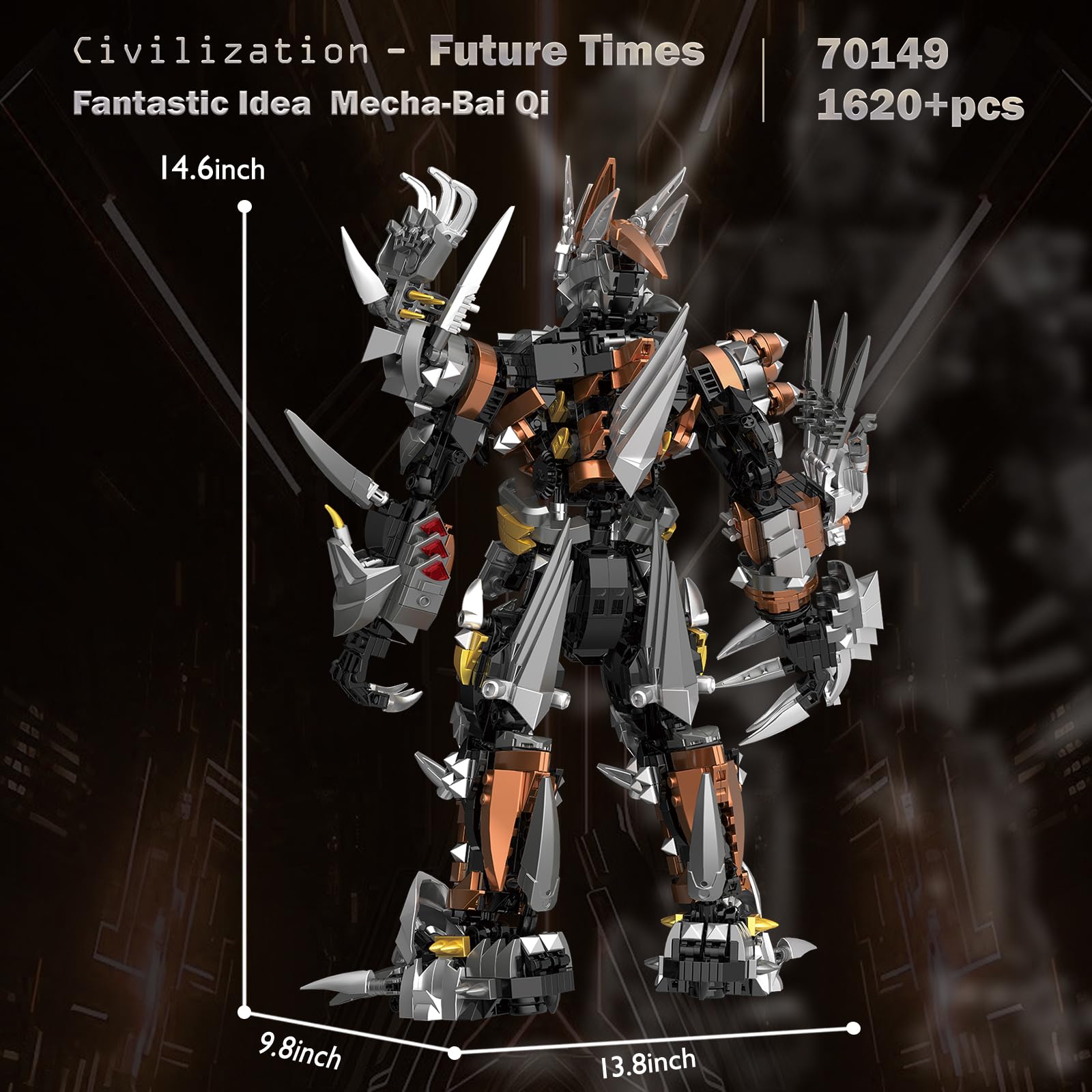 Amazon.co.jp: JMBricklayer メカロボット組み立てセット 70149