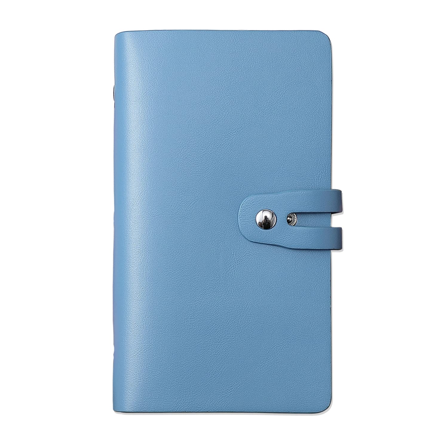 Romozi RFID Credit Card Holder, Leather Business Card Organizer with 96 Card Slots, Credit Card Case for Managing Your Different Cards and Important