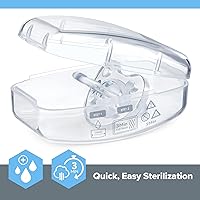 Vista 7 de Chupón de Silicona Suave de Chicco, Transparente