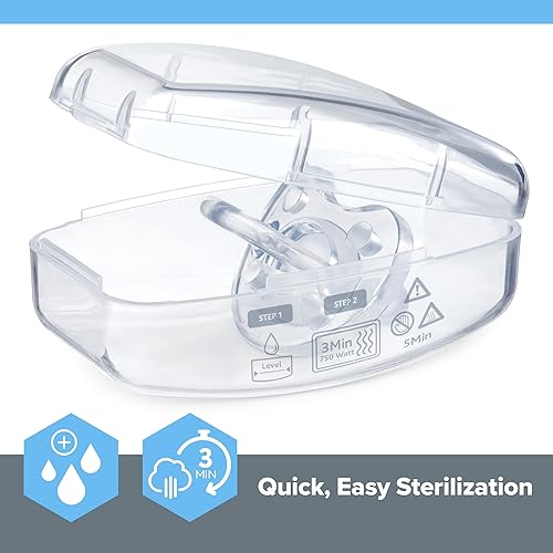 Miniatura 8 de Chupón de Silicona Suave de Chicco, 0-6 meses, Transparente