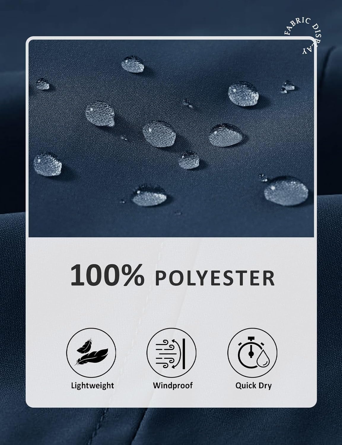 TBMPOY Mens Lightweight Jackets Casual Stylish Windbreakers for Men Light Track Jacket Laydown Collar Fall Golf Coats - Image 4