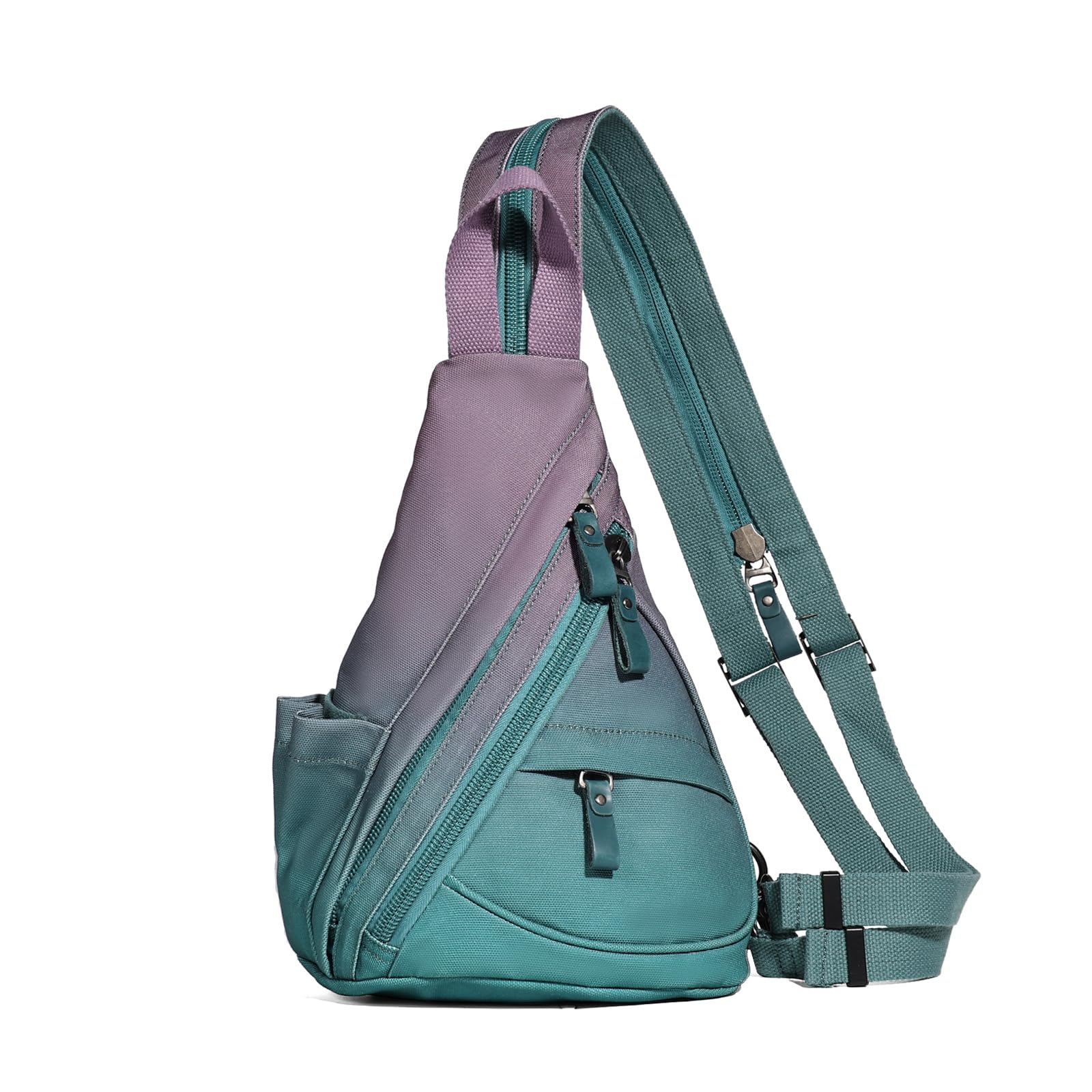 KL928 Canvas Sling Bag - Small Crossbody Backpack Shoulder Casual Daypack Rucksack for Men Women