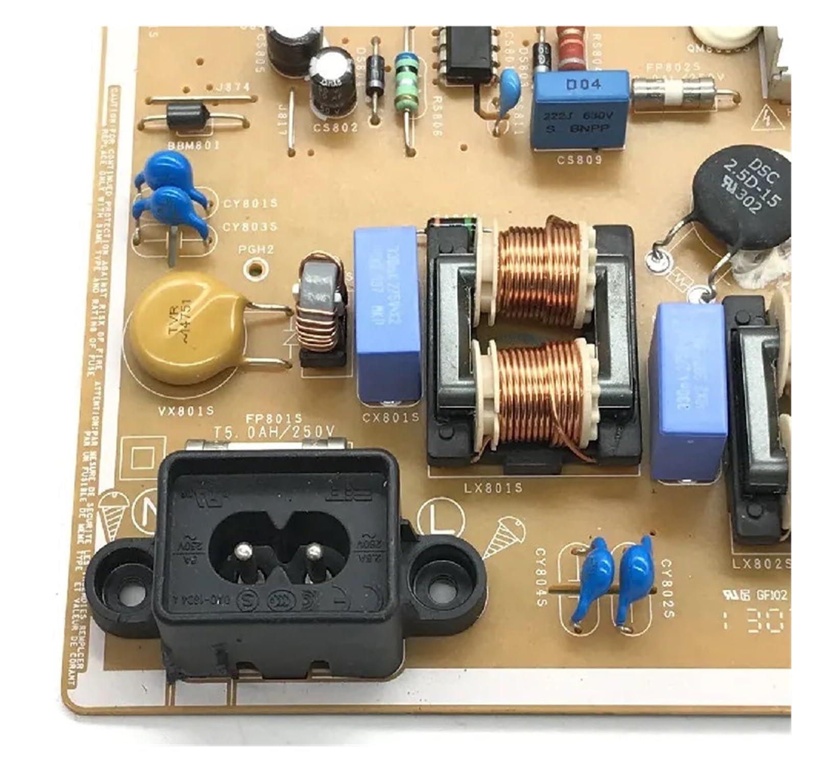 Scheda di alimentazione BN44-00613A PSLF191S05A L60S1_DSM. Compatibile con Samsung. Scheda di alimentazione originale per TV Accessori TV professionali
