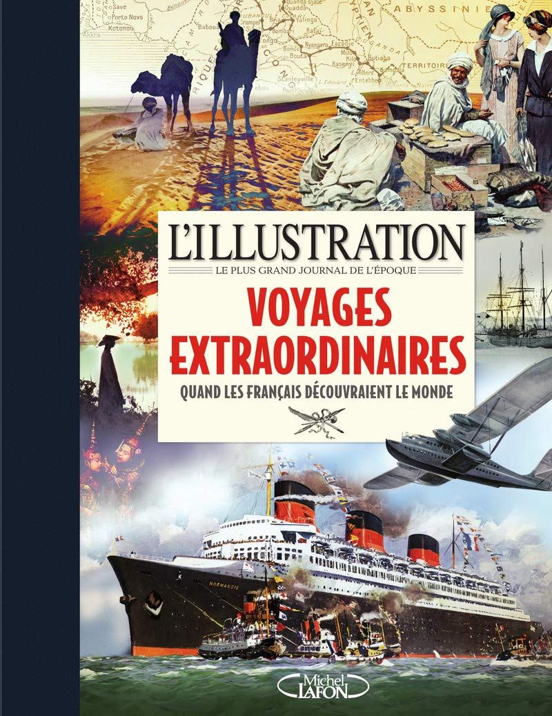 L'illustration voyages extraordinaires livre de collection pour salon