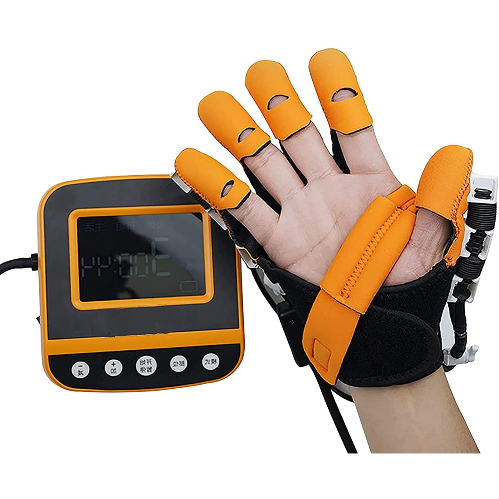 Rehabilitación de órtesis de Dedo, Protector de ortesis de enderezamiento, exoesqueleto, Entrenamiento Manual, férula de Mano Funcional, Guantes de Entrenamiento