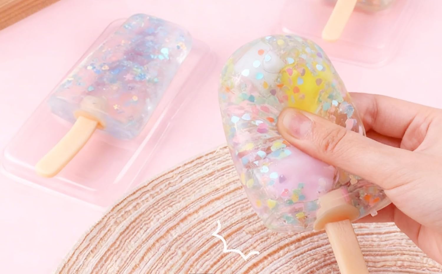 Slow Rising Squishy Stress Relief Fidget Toy, Donut Style, for ADHD, Party Favor Gift, 1 Piece, Ages 14+ (1, Purple)