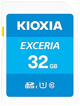 Kioxia 32GB Exceria SD Memory Card SDXC UHS-I U1 Class 10 Read 100MB/s LNEX1L032GG4