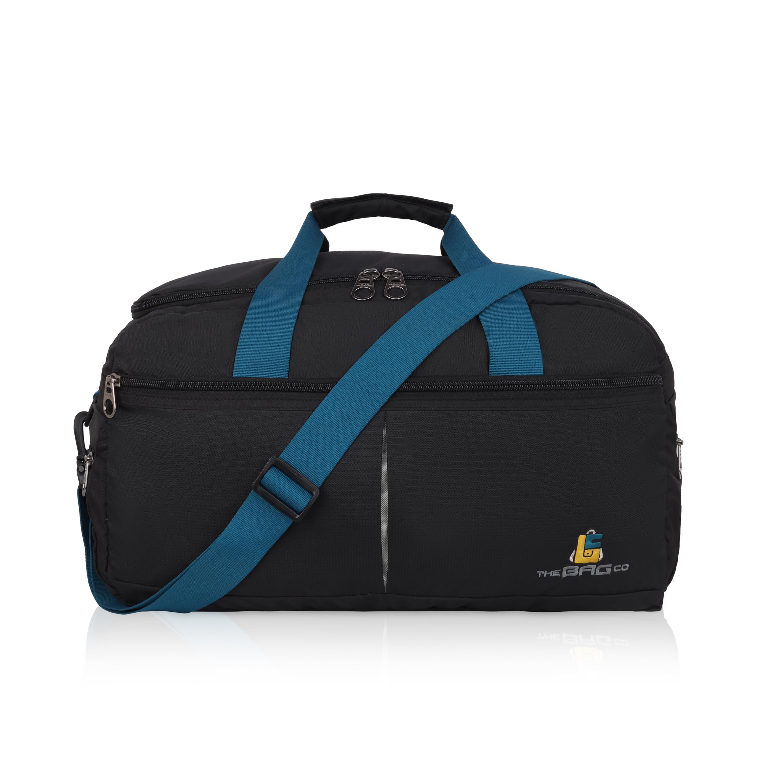 Travel Duffle 101 18 inch Super Stylish & Heavy-Duty Duffle Bag for Men & Women | Highly Spacious Travel & Gym Bag with Detachable Shoulder Strap (Black)-image-30
