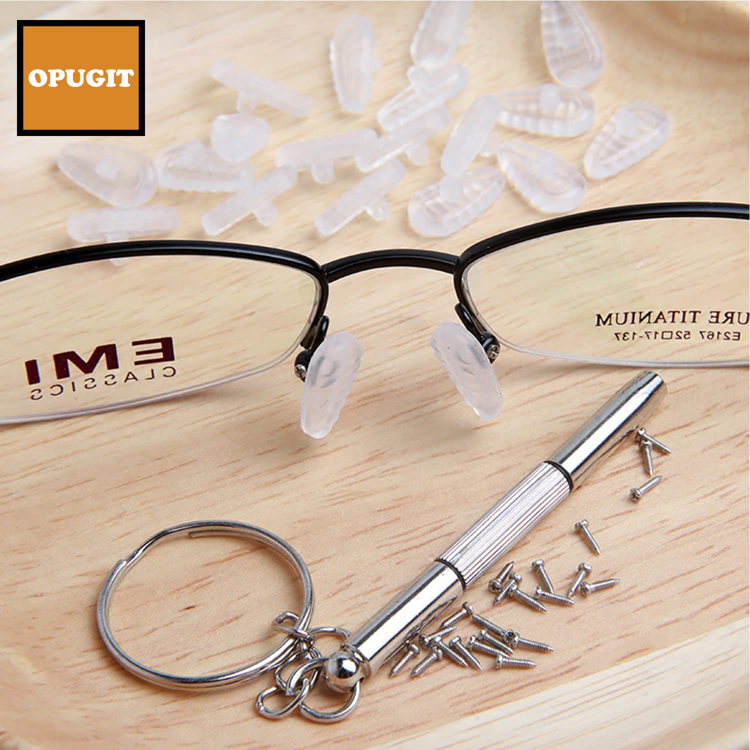 Plaquettes Nasales Pour Lunettes - Coussinets De Pont De Nez - Kit Réparation - Neuf Avec étiquettes