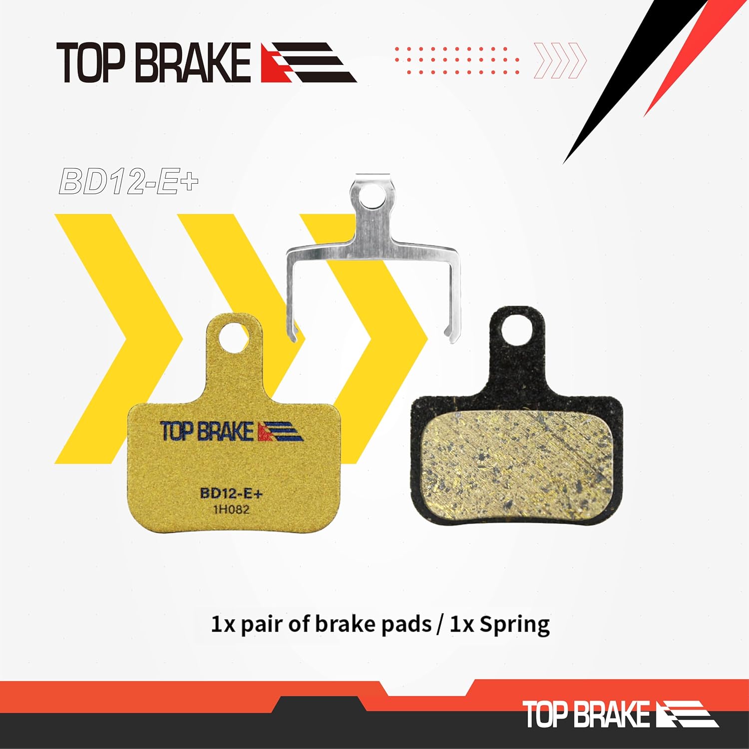TOP BRAKE Disc Bike Brake Pads Compatible with SRAM Level Ultimate/T/TL/TLM B1, Force eTap AXS, Red eTap AXS (Gen. 2) | MTB eMTB Gravel Cross-Country(XC) Racing Trail
