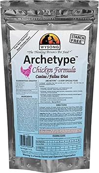 Wysong Archetype Chicken Raw Formula Canine/Feline Diet Dog/Cat Food - 7.5 Ounce Bag
