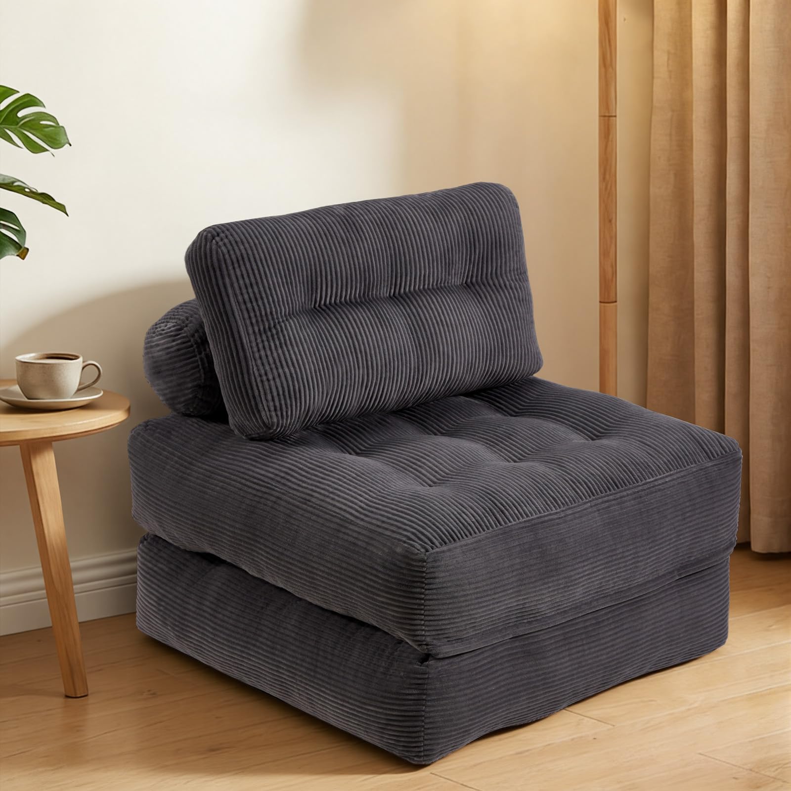 Foldable Sofa Bed,Adjustable Convertible Chair,Portable Folding Lounge Sofa โ image 1