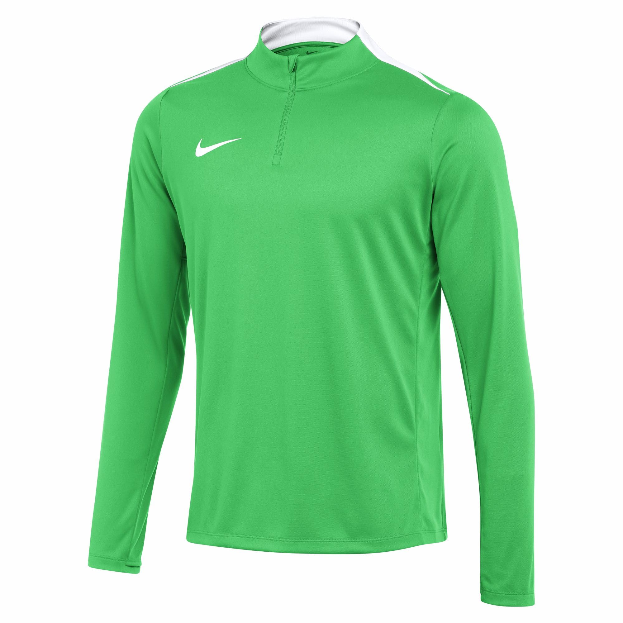 Nike FD7667-329 Dri-FIT Academy Pro 24 Drill Top K Sweatshirt Men's Green Spark/Green Spark/White/White Size L