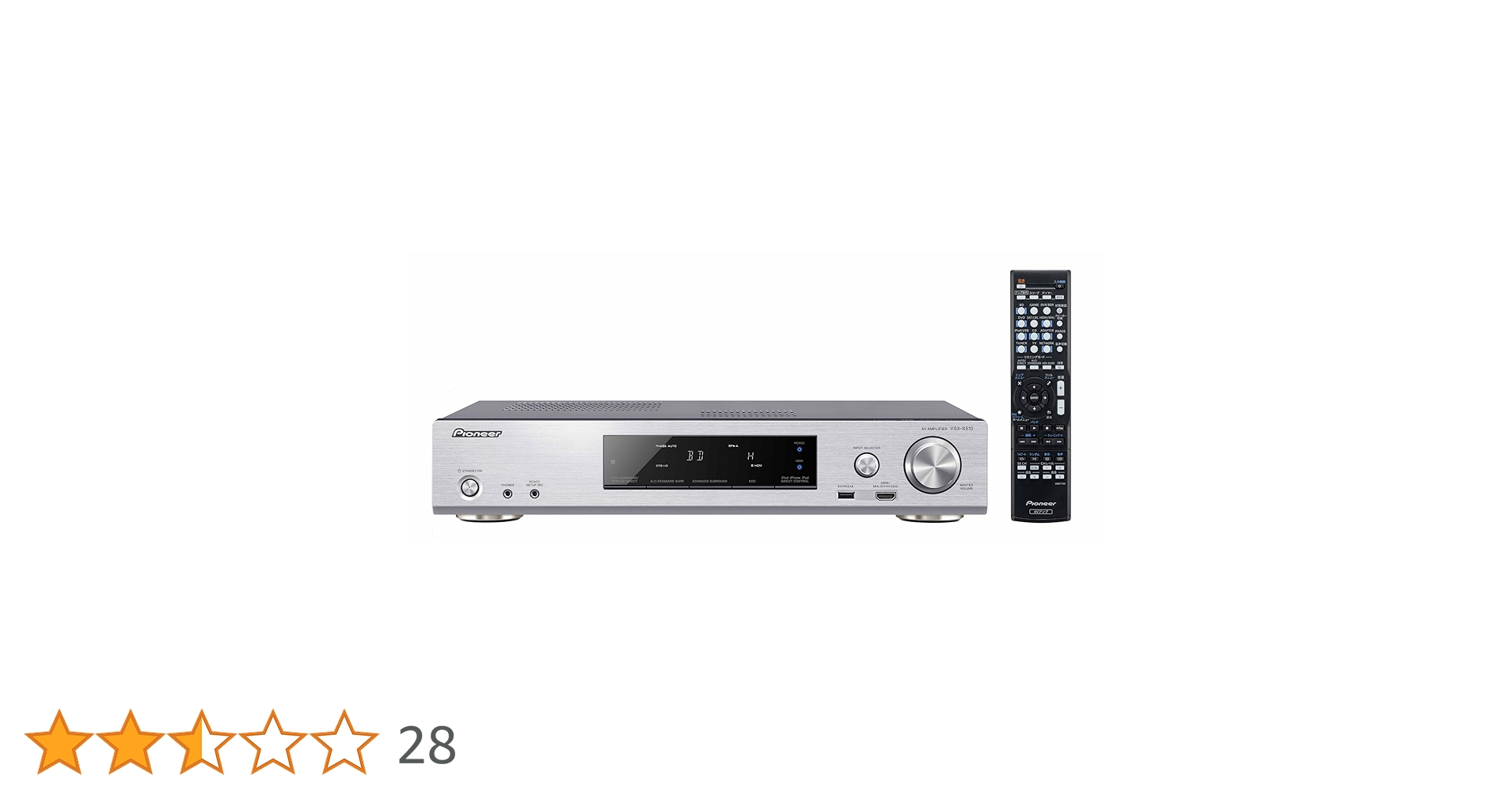 パイオニア　Pionner VSX-S510 Pioneer VSX-S510 – 新たまねぎ小屋
