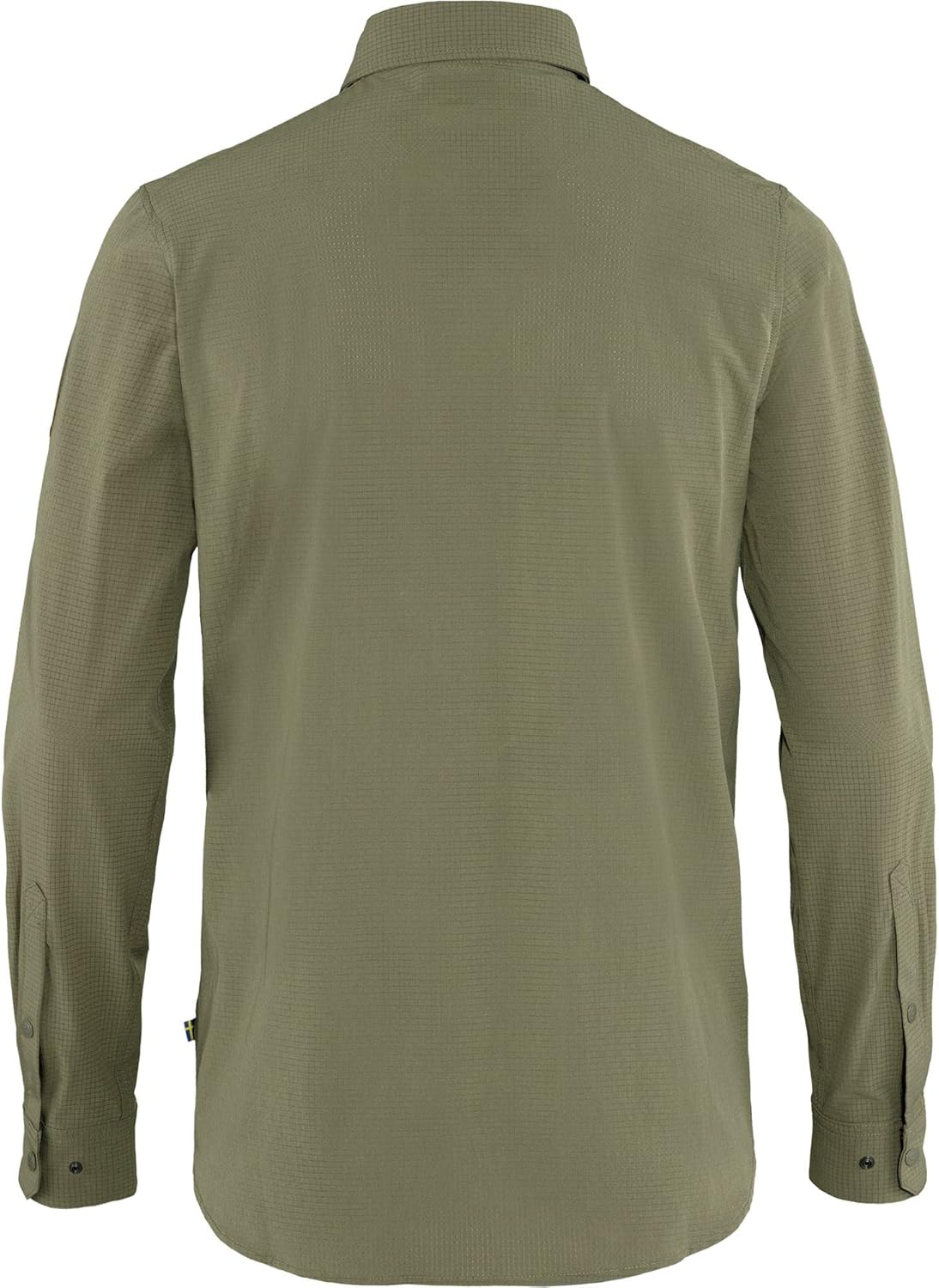 Fjällräven Abisko Men's Long Sleeve Trekking Shirt - Comfortable, Lightweight, Breathable Fabric - Hiking, Trekking, Light Olive, Medium