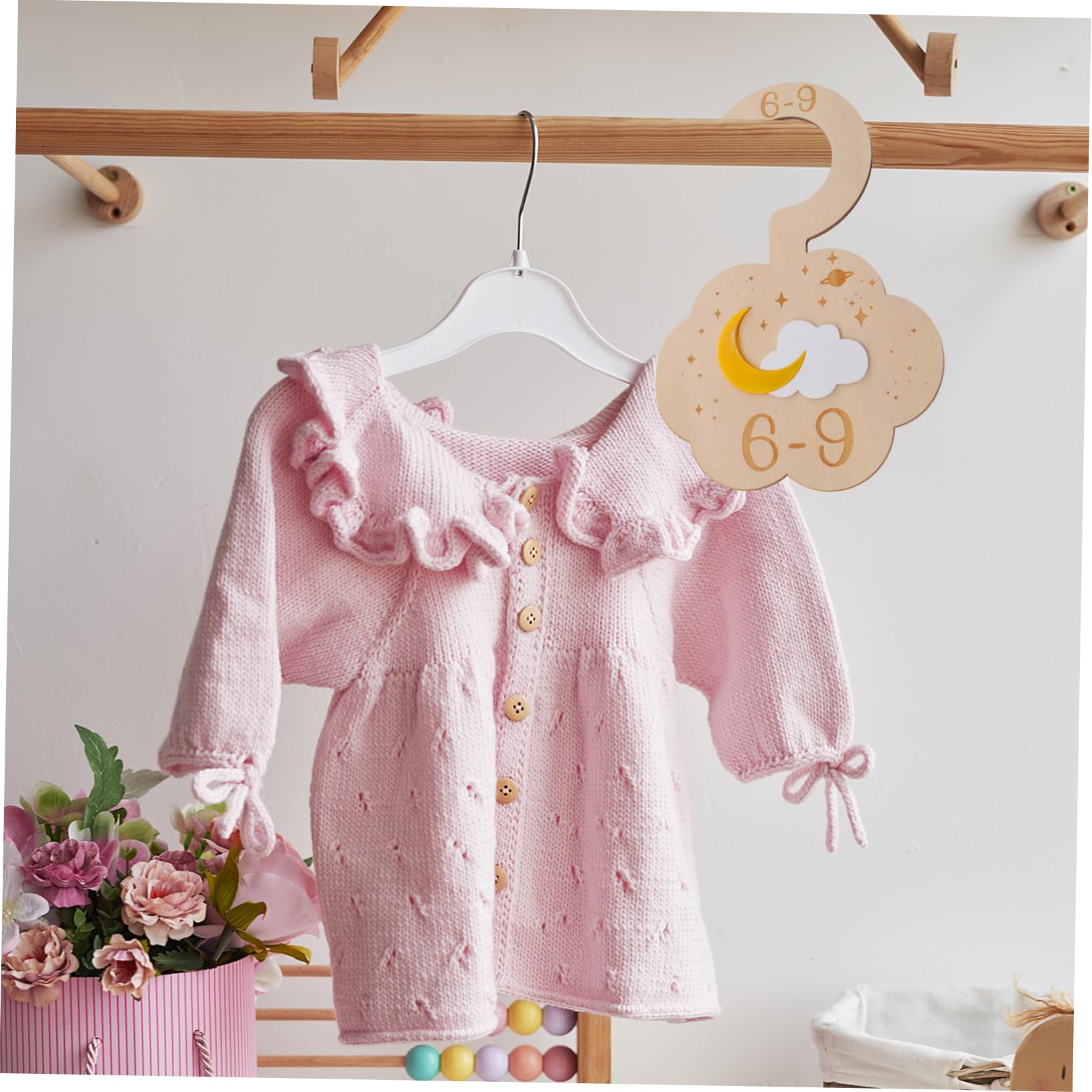 TOYANDONA 35pièces Organisateurs De Vêtements Pour Bébés De Diviseurs Pour Vêtements Mois Pour Chambre Rangement Armoire