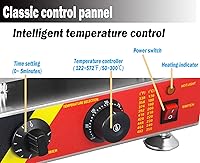 Vista 4 de Máquina para hacer panqueques eléctrica comercial de 25 agujeros de 1.8 pulgadas, mini panqueques holandeses, parrilla, panadero, waffle, muffins