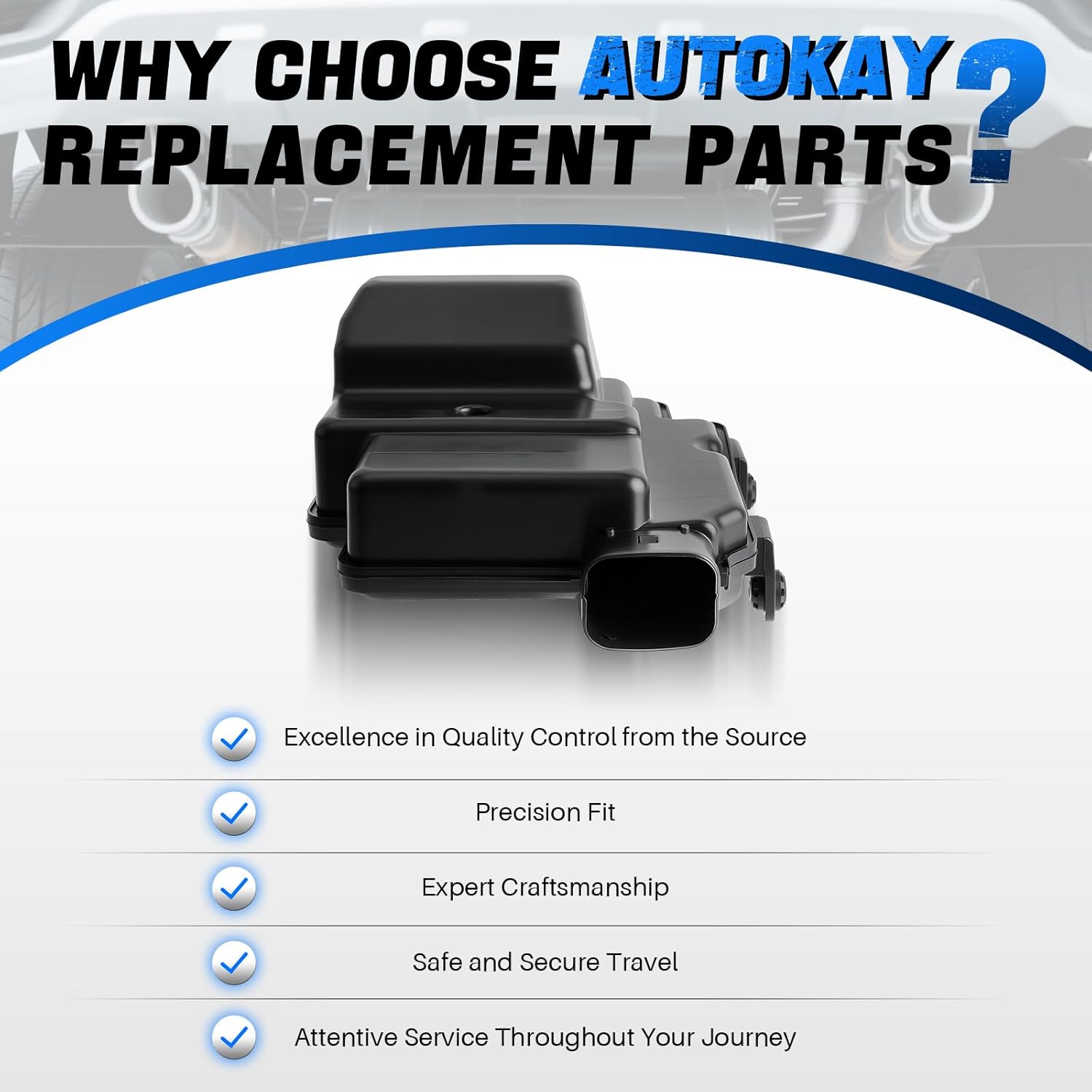 AUTOKAY Air Intake Resonator Duct Assembly for Nissan Rogue 2.5L 2014-2020 Air Intake Resonator Duct Tube Hose Replaces 16585-4BA1A