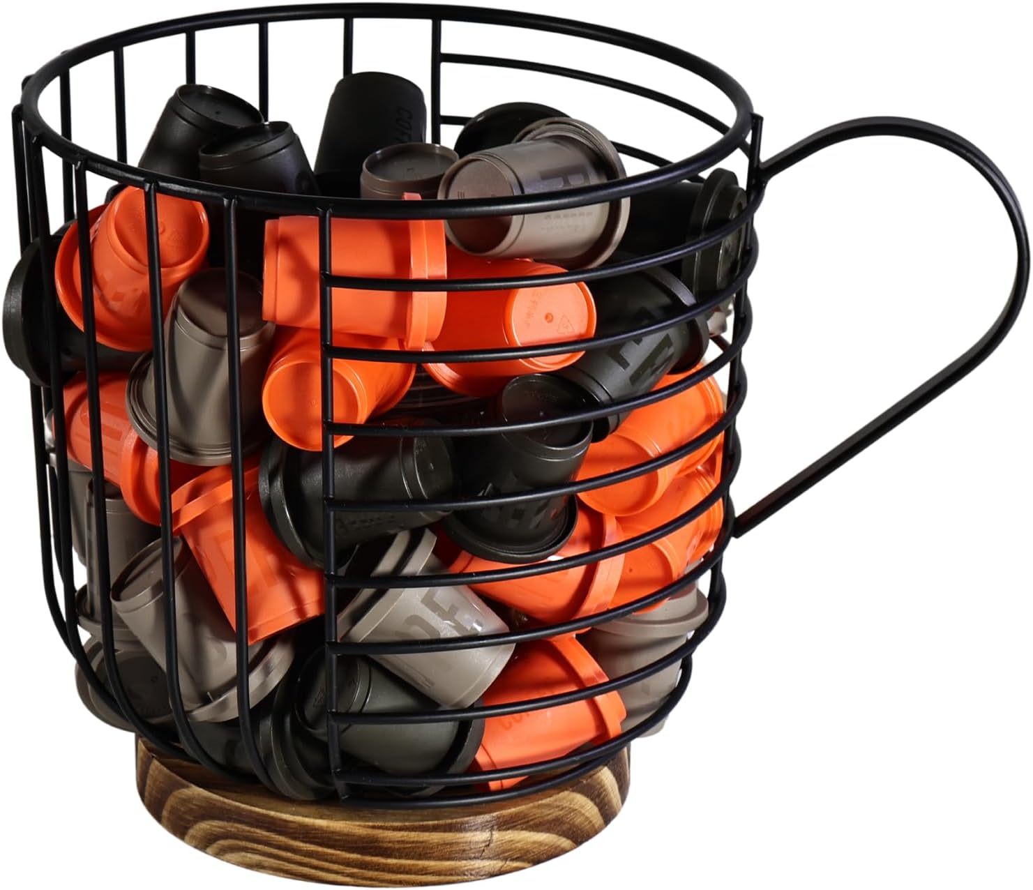 QUALLON Coffee Pod Holder, Large Capacity Coffee Basket