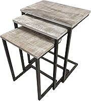 Vista 13 de Carolina Silla y mesa Madison - Mesa anidable, juego de 3