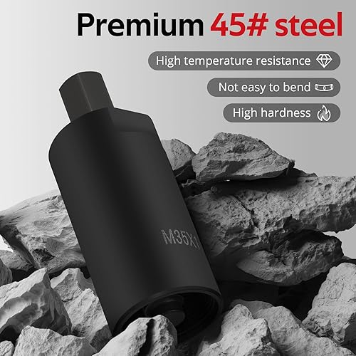 Miniatura 3 de JAVIK Extractor de volante M35x1.5 para Yamaha Big Bear Grizzly Kodiak Raptor Rhino Warrior Wolverine Viking Bruin Moto-4 Suzuki LT250E LT300E DR250