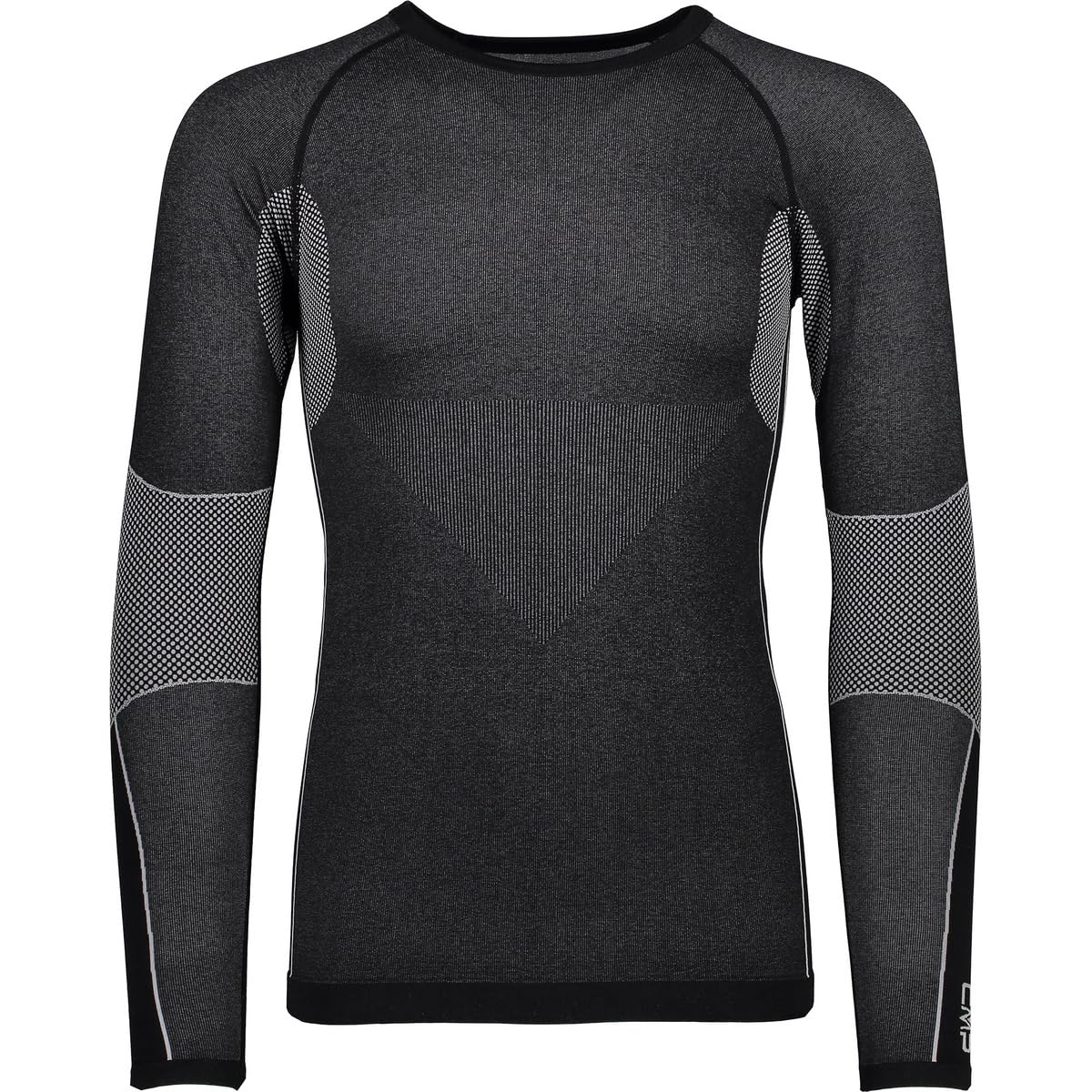 CMP - Man Seamless Sweat, Black, L/XL
