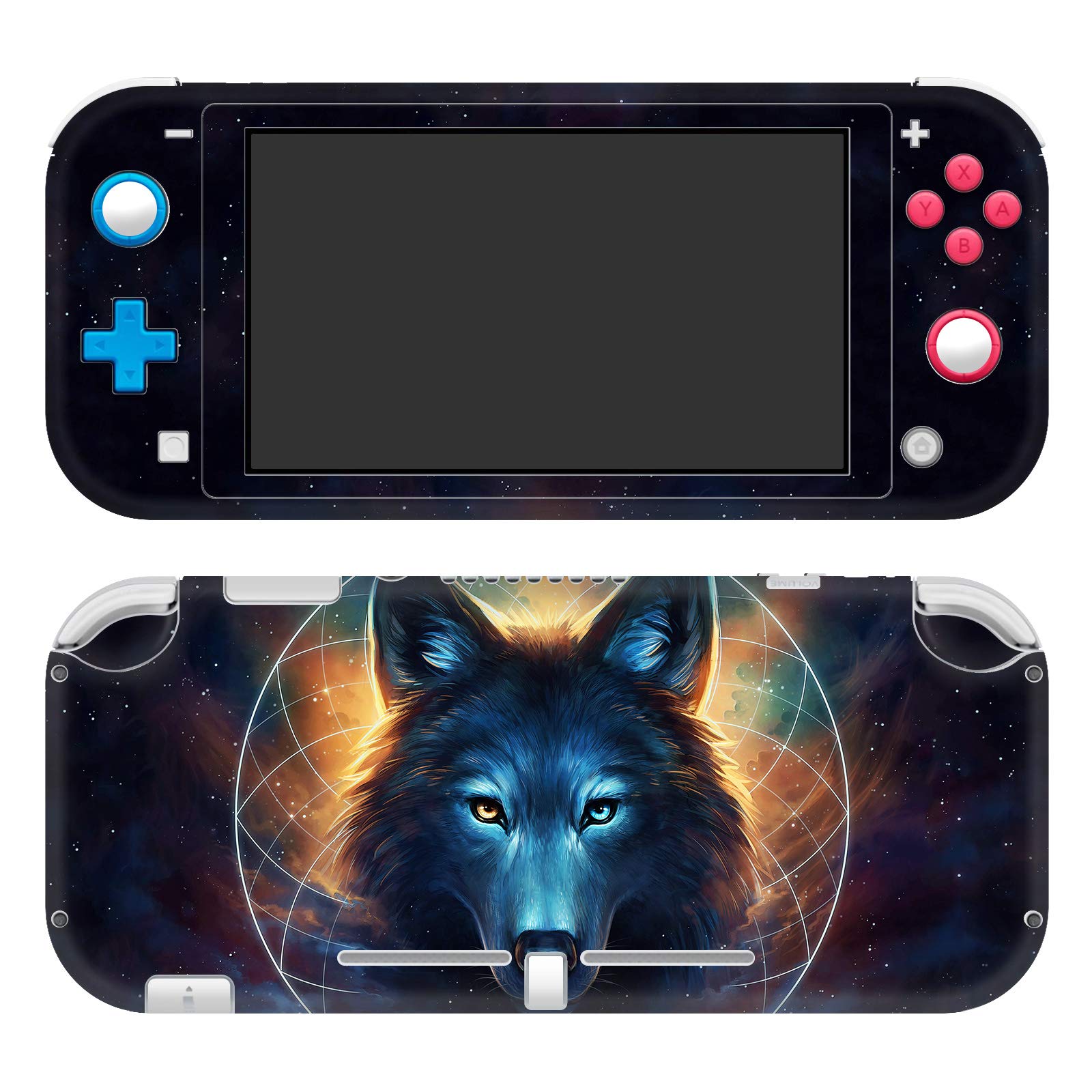Head Case Designs sous Licence Officielle Jonas JoJoesArt Jödicke Attrape-rêves Loup Mix Art Vinyle Autocollant De Jeu Peau Autocollant Couverture Compatible avec Nintendo Switch Lite