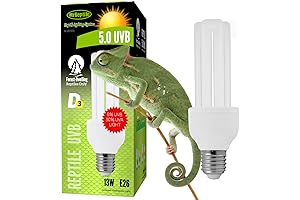 UVB 5.0 Reptile Light: Enrich Your Reptile's Environment