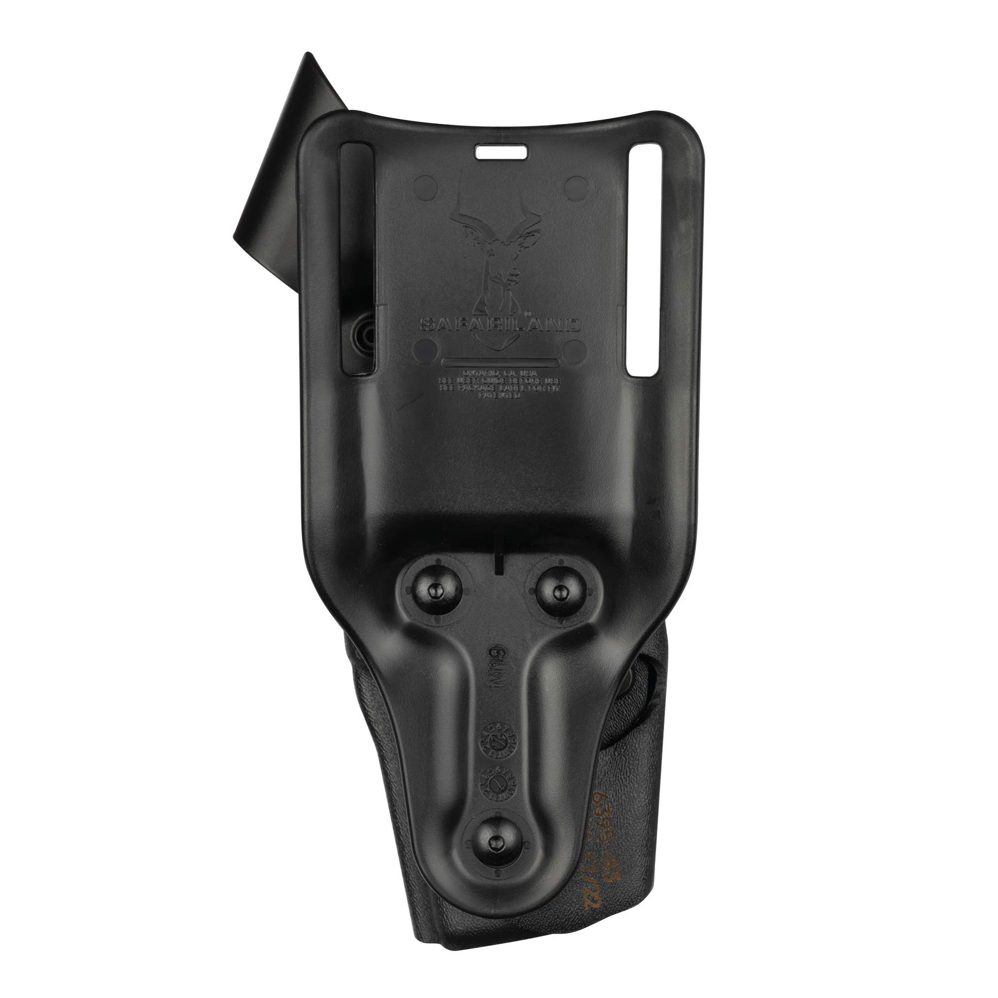 Safariland, 6395: ALS, Level 1 Retention Duty Holster, Fits: Springfield Operator w/Sure Fire X200, X300, Low-Ride, Right Hand, Black - STX Tactical