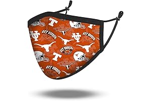 Fabrique Innovations NCAA Texas Longhorns Face Mask