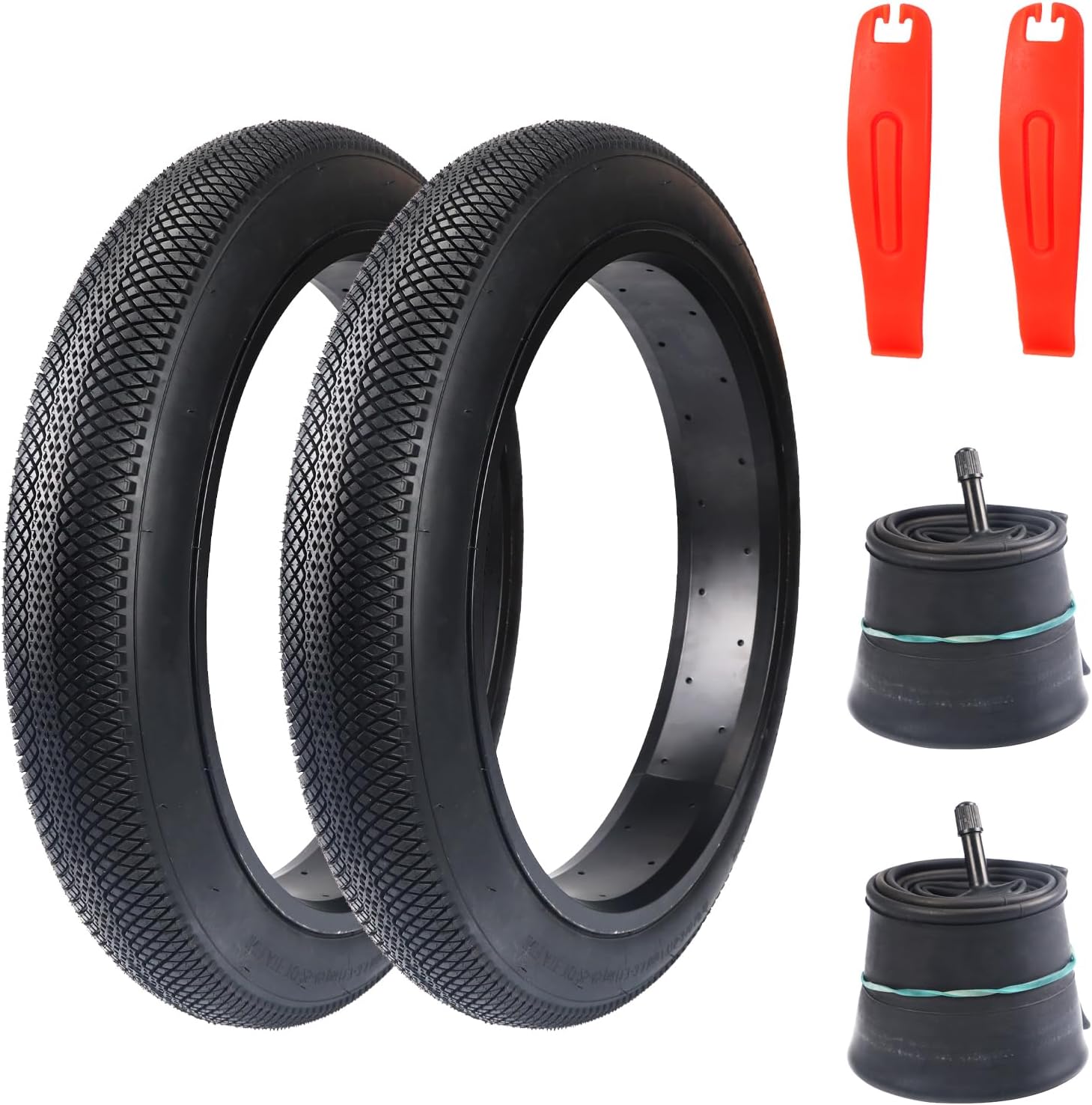 20/24/26 X 3.0 Inch E-Bike Tires Bike Fats Tire Bicycle Tyre Folding Bead Tires Appropriate with 20″ 24″ 26″ Vast Mountain Snow Bicycle Electrical Bike Electrical Tricycle