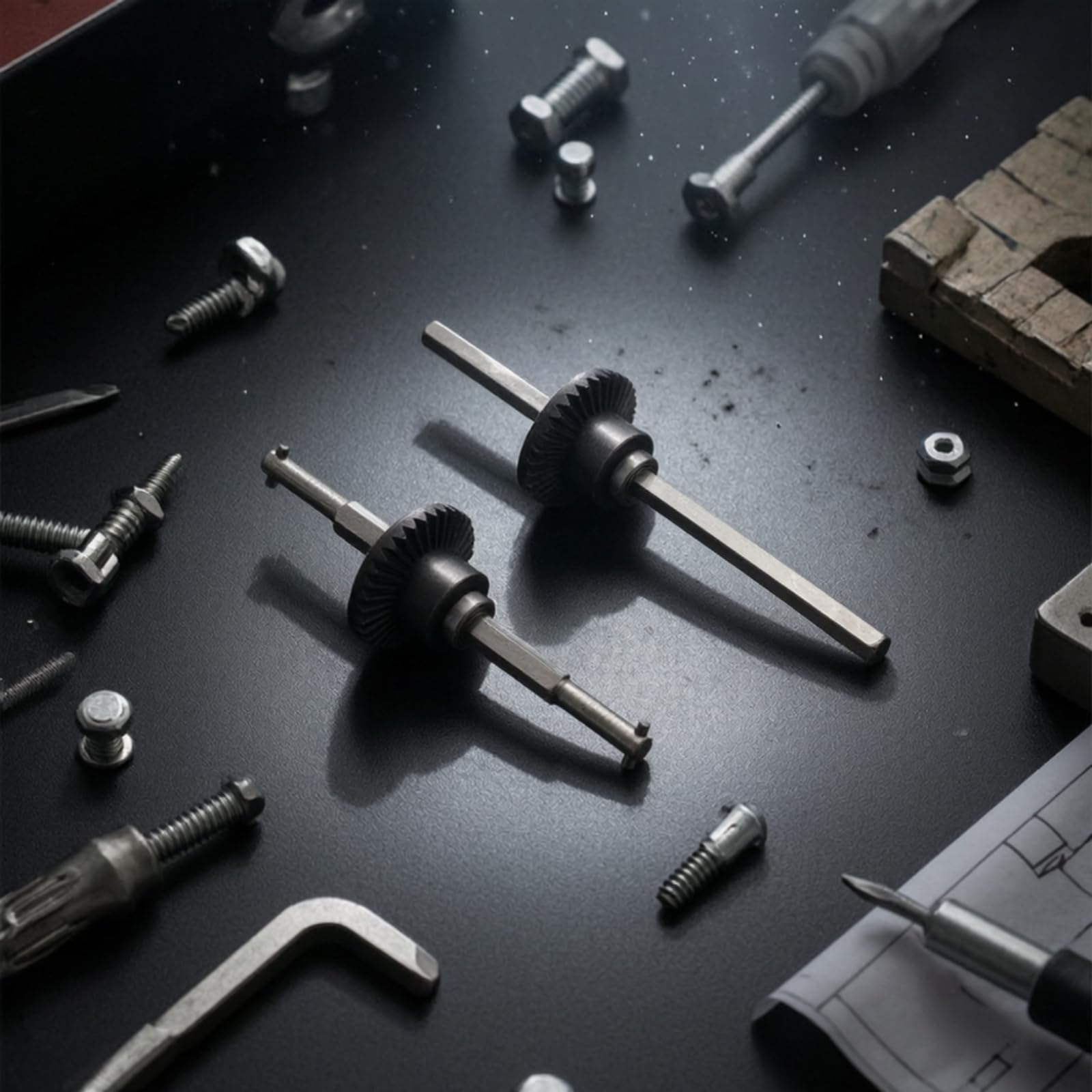Set di Ingranaggi di Trasmissione Resistente Ingranaggi Trasmissione Rinforzato Ricambio per Modellisti, Hobbisti
