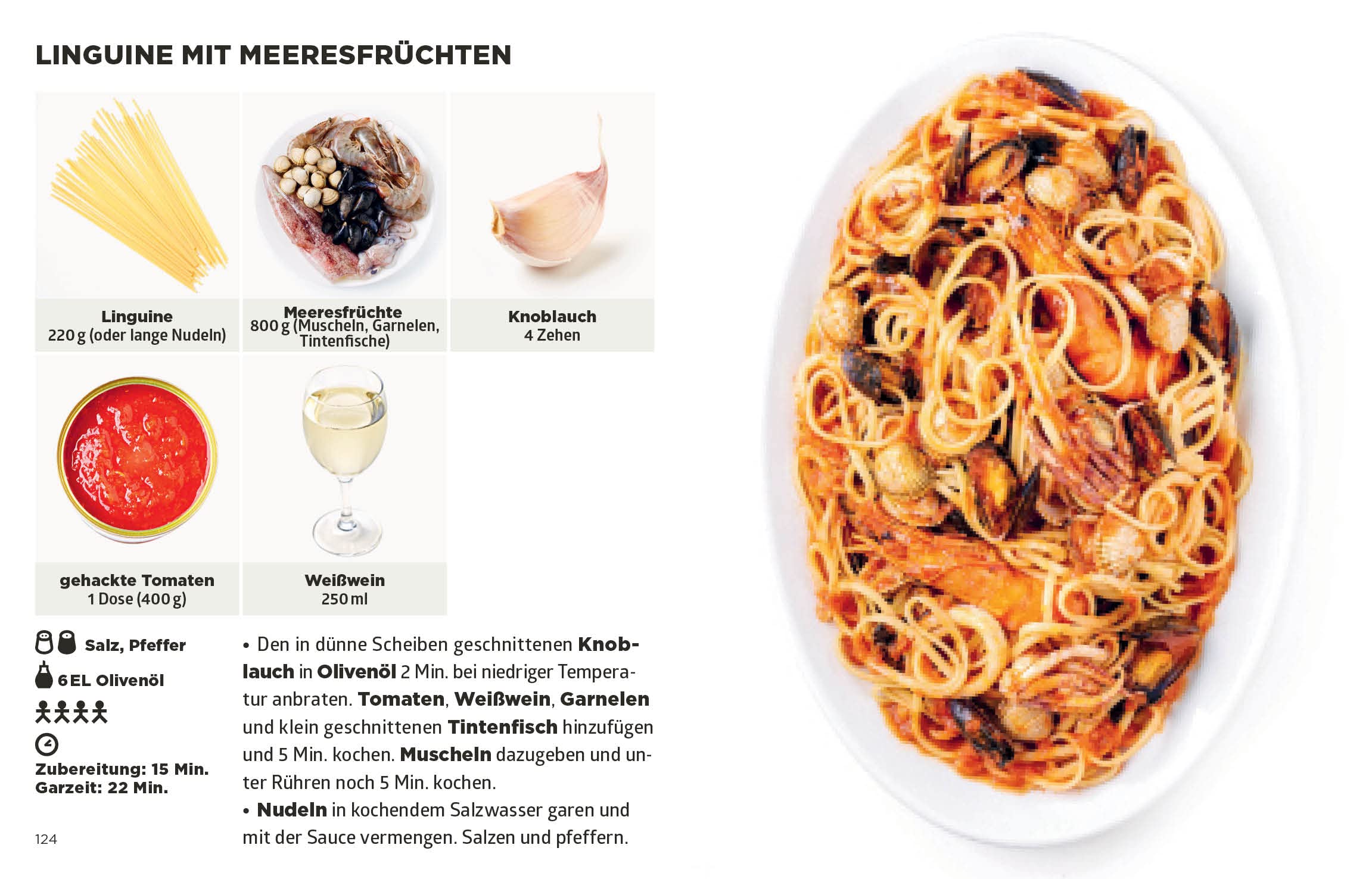 Simplissime – Das Einfachste Kochbuch der Welt: Italienische Küche: 160 Rezepte – Richtig gut kochen mit maximal 6 Zutaten
