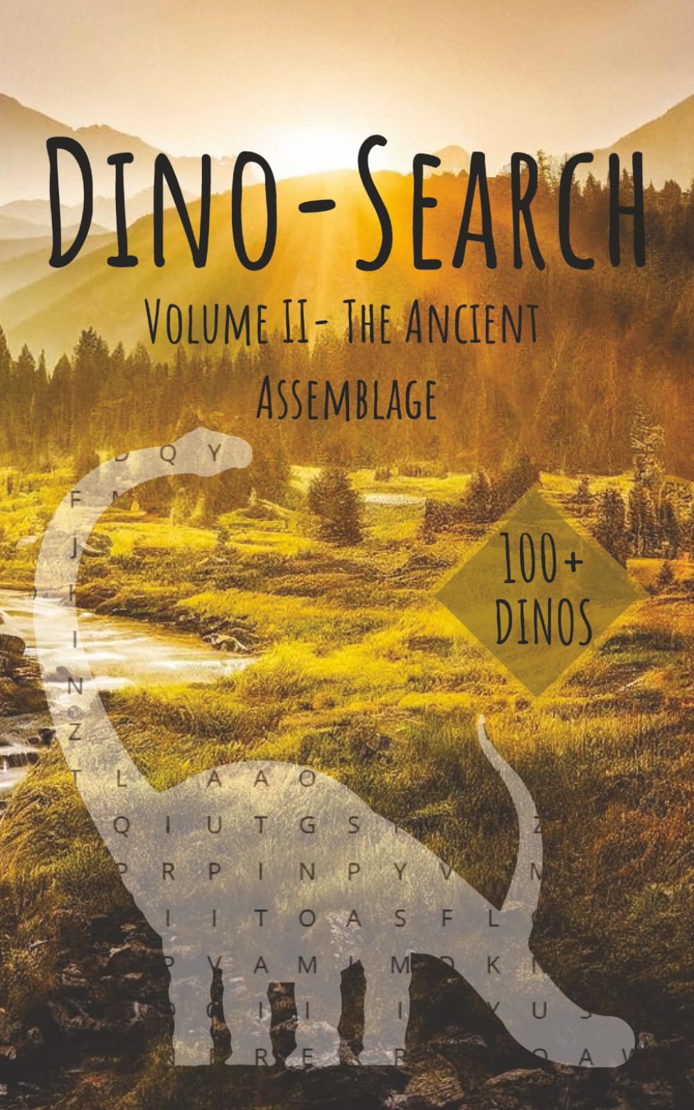 Dino-Search Volume III- The Fossilized Fragment: Word Search Puzzle | 100+ Easy-to-Read Dinosaur Word Search Puzzles for All Ages | 5x8 inches | 20+ Puzzles with Solutions | 50 Pages | Travel Format