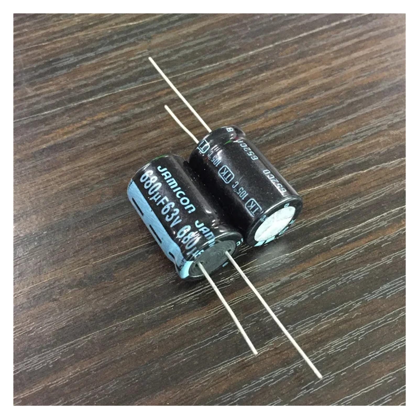 ICXLPMC 50pcs 680uF 63V 16x25mm 63V680uF Aluminum Electrolytic capacitor