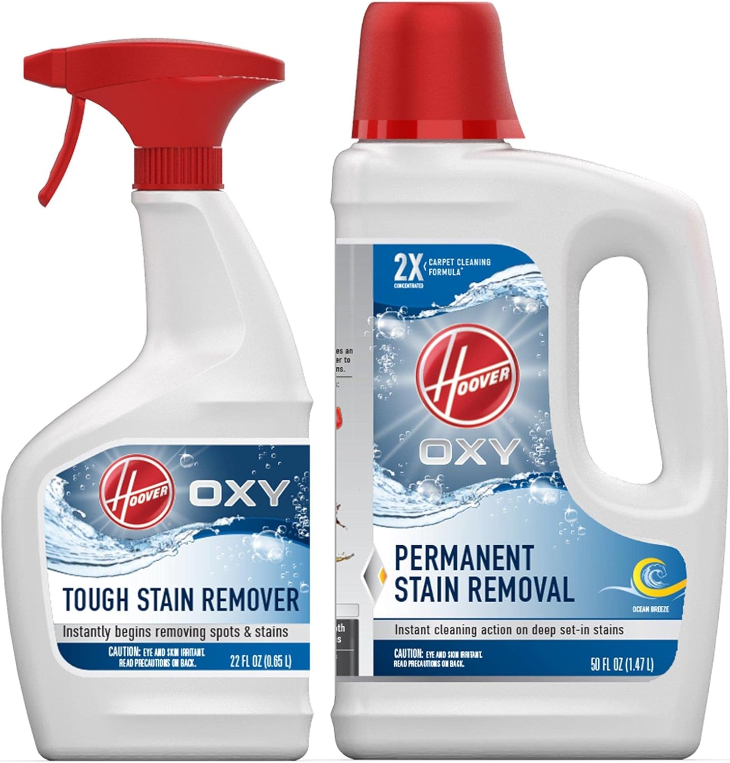 Hoover Oxy Solution Bundle, Deep Cleaning Shampoo with