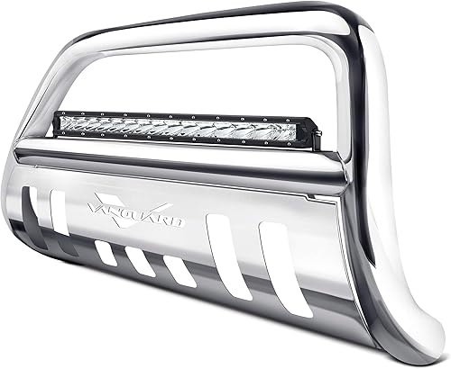 VANGUARD VGUBG-0844SS-20LED Kit de barra de acero inoxidable de 20 pulgadas LED  Compatible con Infiniti QX56 04-10  05-16 Nissan Armada excluye los