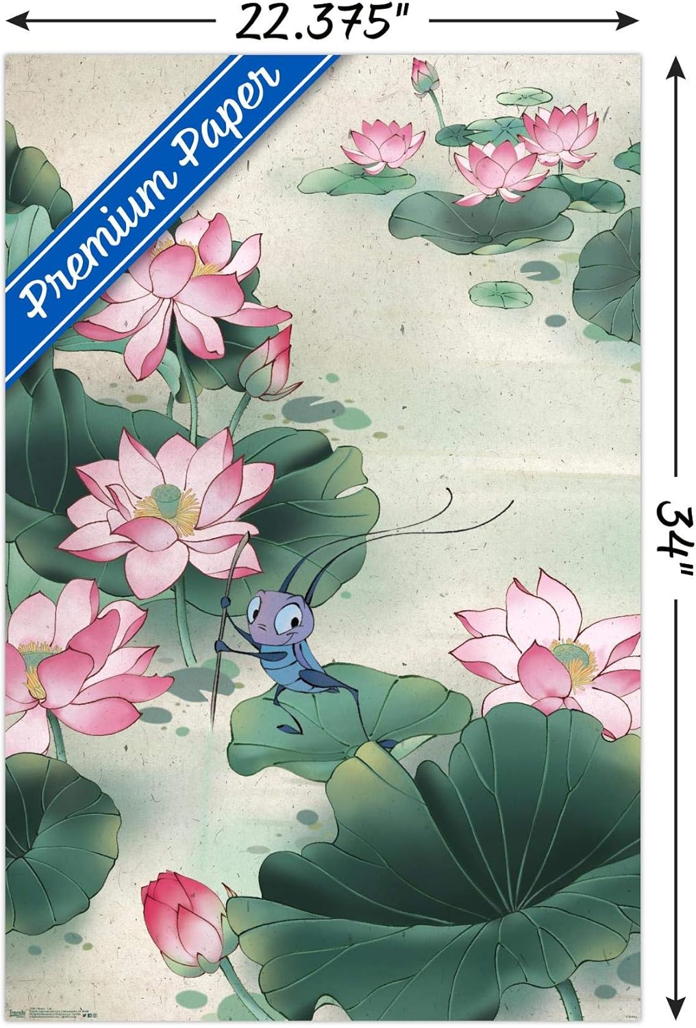 Disney Mulan-Lily Wall Poster