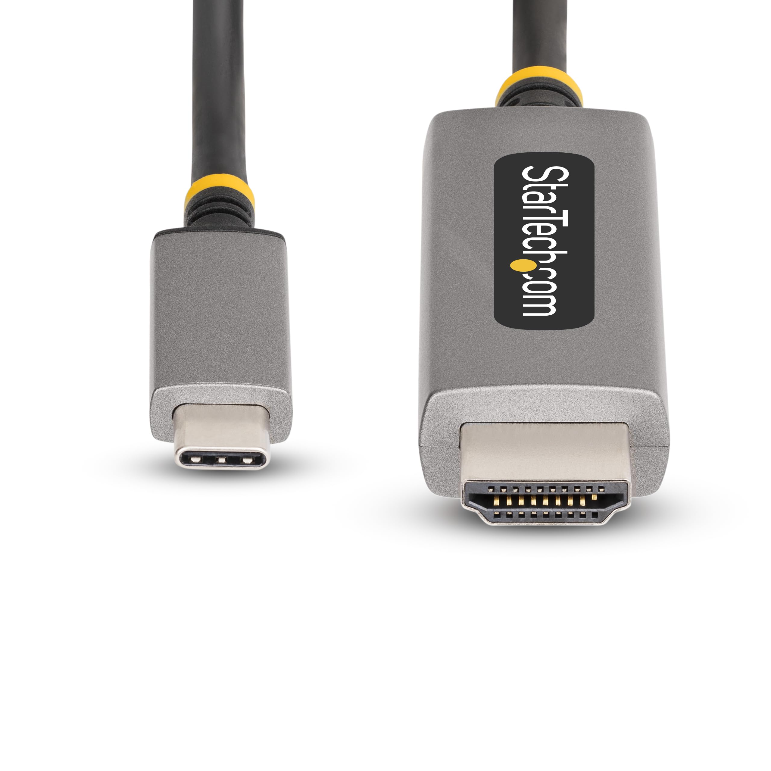 StarTech Cable USB-C a HDMI 2.1 de 3m - 8K 60Hz o 4K 144Hz - HDR10 - USB4 | Cable conversor de USB-C a HDMI, Audio de 7.1 canales con Dolby Atmos