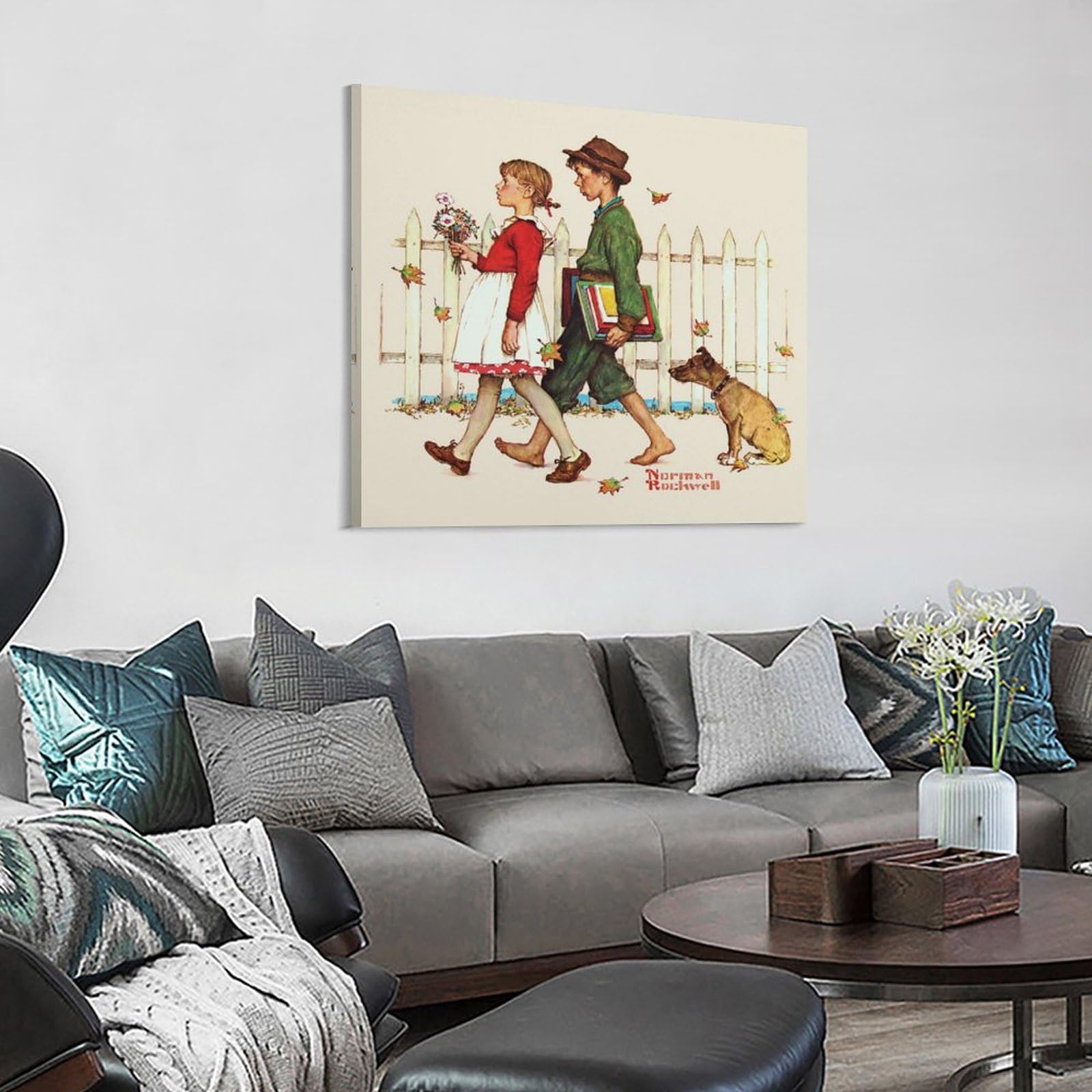 Amazon.co.jp: 名画ポスターNorman Rockwell ノーマンロックウェル偉大