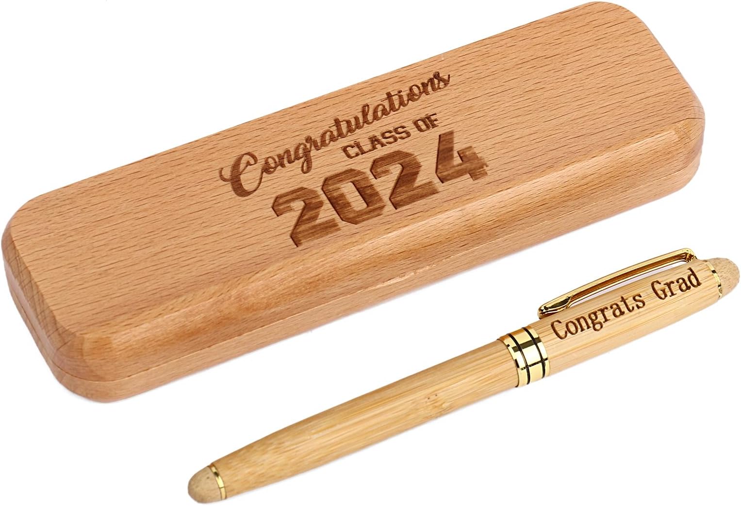 Congrats Class of 2024 Gift, Ballpoint Pen & Case Set for