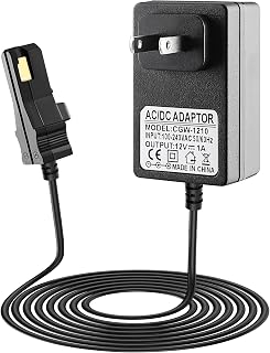 12-Volt Battery Charger for All Power Wheels with Indicator Light, Compatible with 12V Ride-on Toys or Car, for Fisher-Price Toys with The Gray Battery or The Orange Top Battery-6.5ft