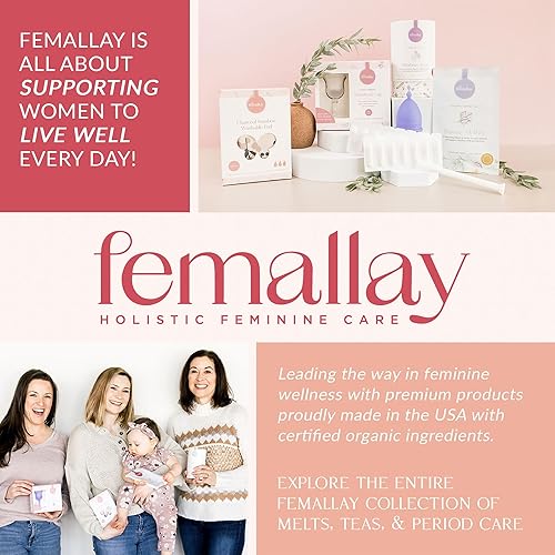 Miniatura 7 de Femallay Supositorio hidratante vaginal de vainilla orgánica para derretir  14 supositorios sellados individualmente + 1 aplicador