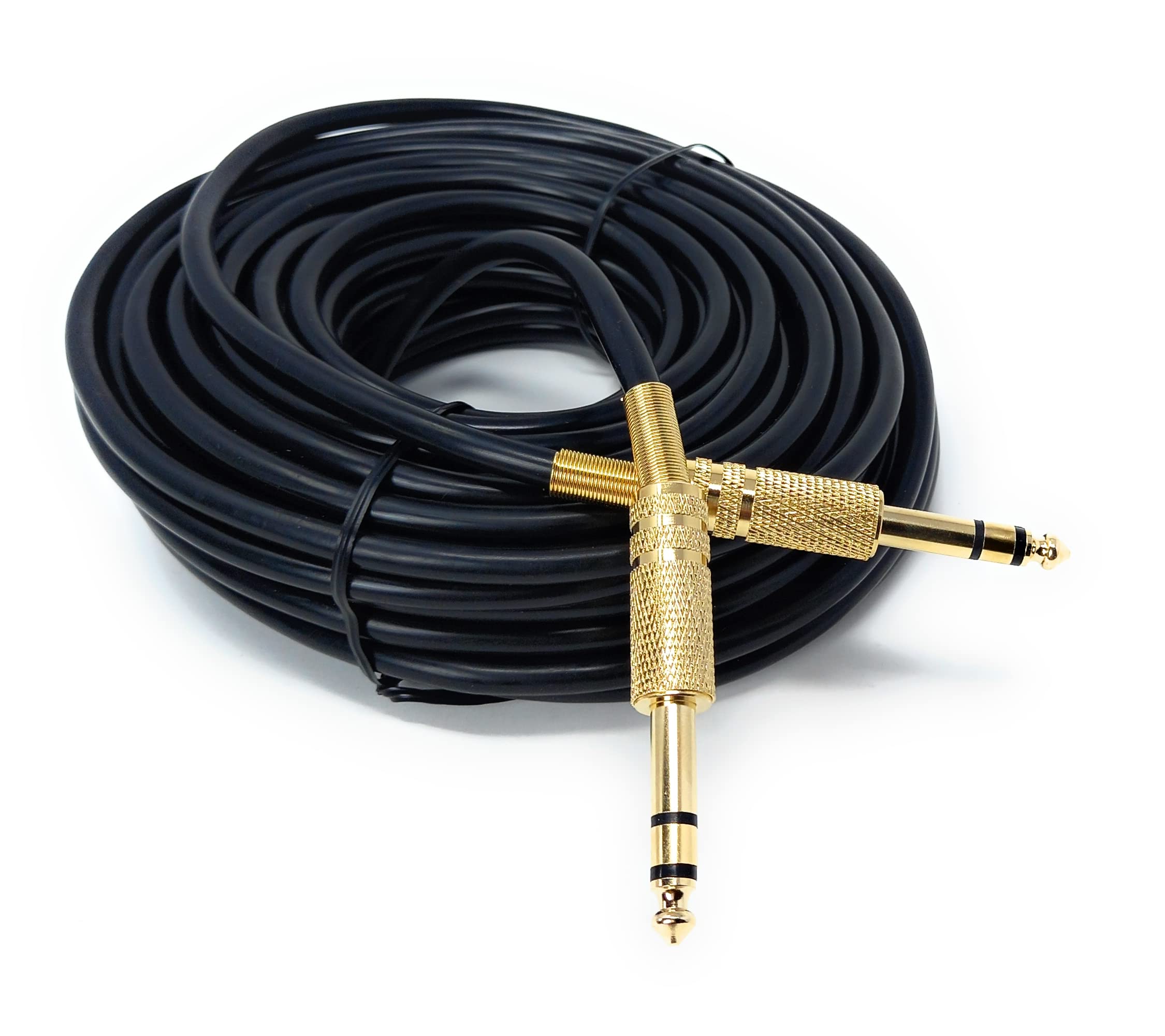 DRUT 15m 6.35mm Male to 6.35mm Male Stereo Audio Cable - Image 2
