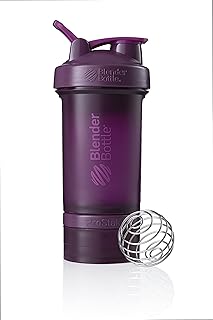 Blender Bottle Prostak Protéine Shaker / Bouteille d'eau avec boîtes supplémentaires 100,150 ml + compartiment à pilules