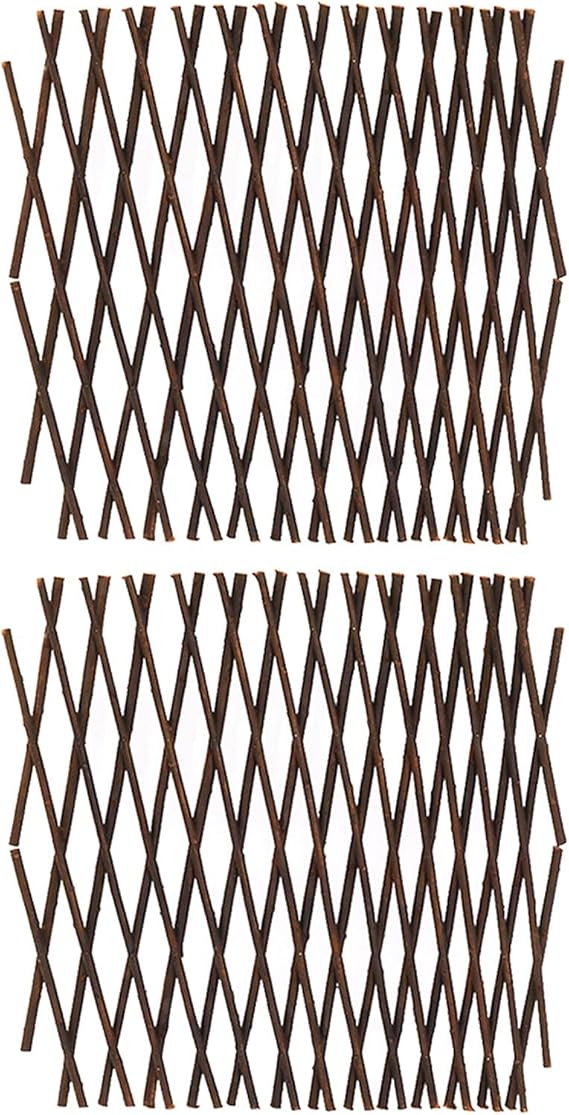 Expandable Garden Trellis Bamboo Lattice Fence Expanding Trellis Fence