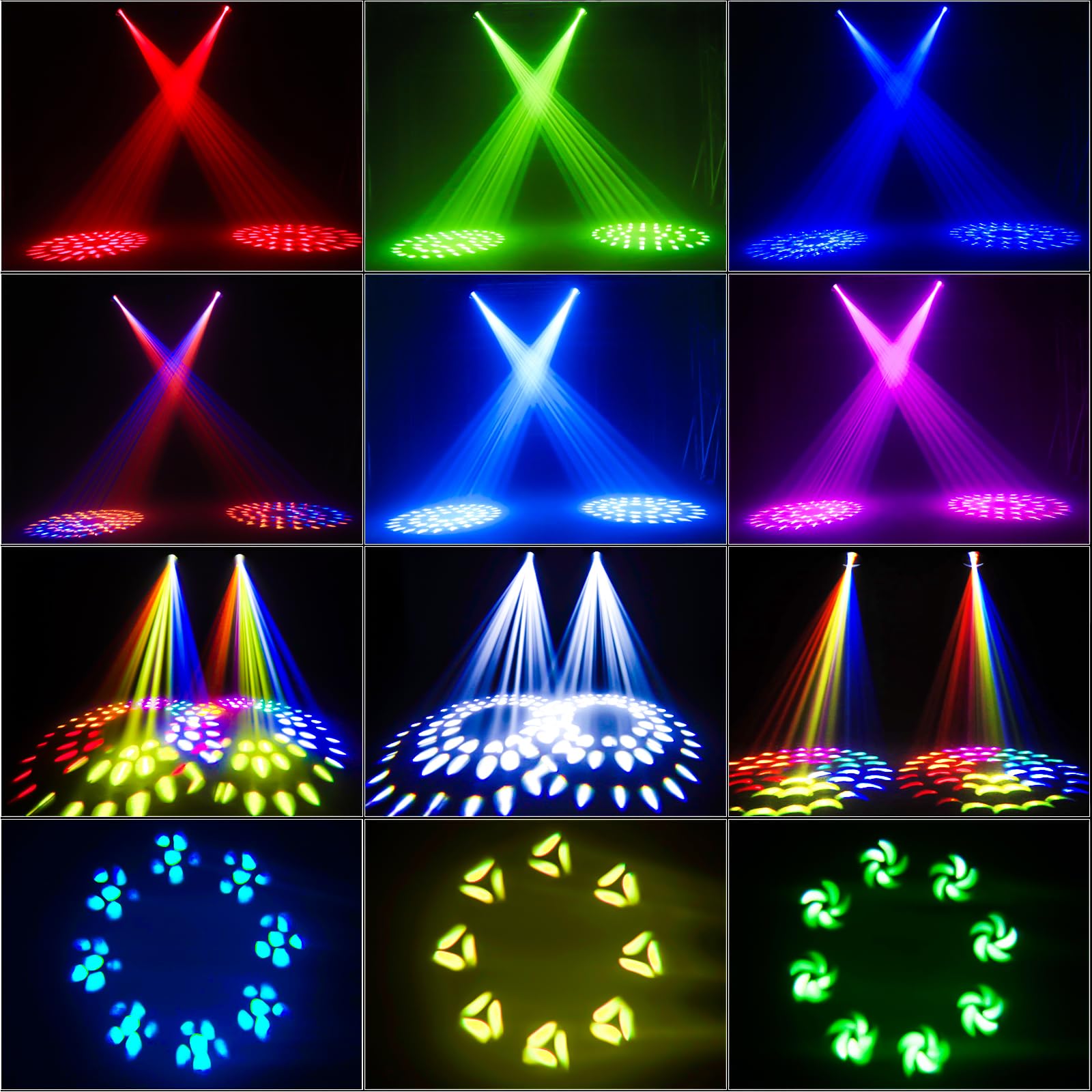 280W Teste Mobili 10R Fascio Palco luci 14 Colori 17 Gobos 16CH Proiettore 8 + 48 Prisma Testa Mobile per Discoteca Club Bar Feste Luci