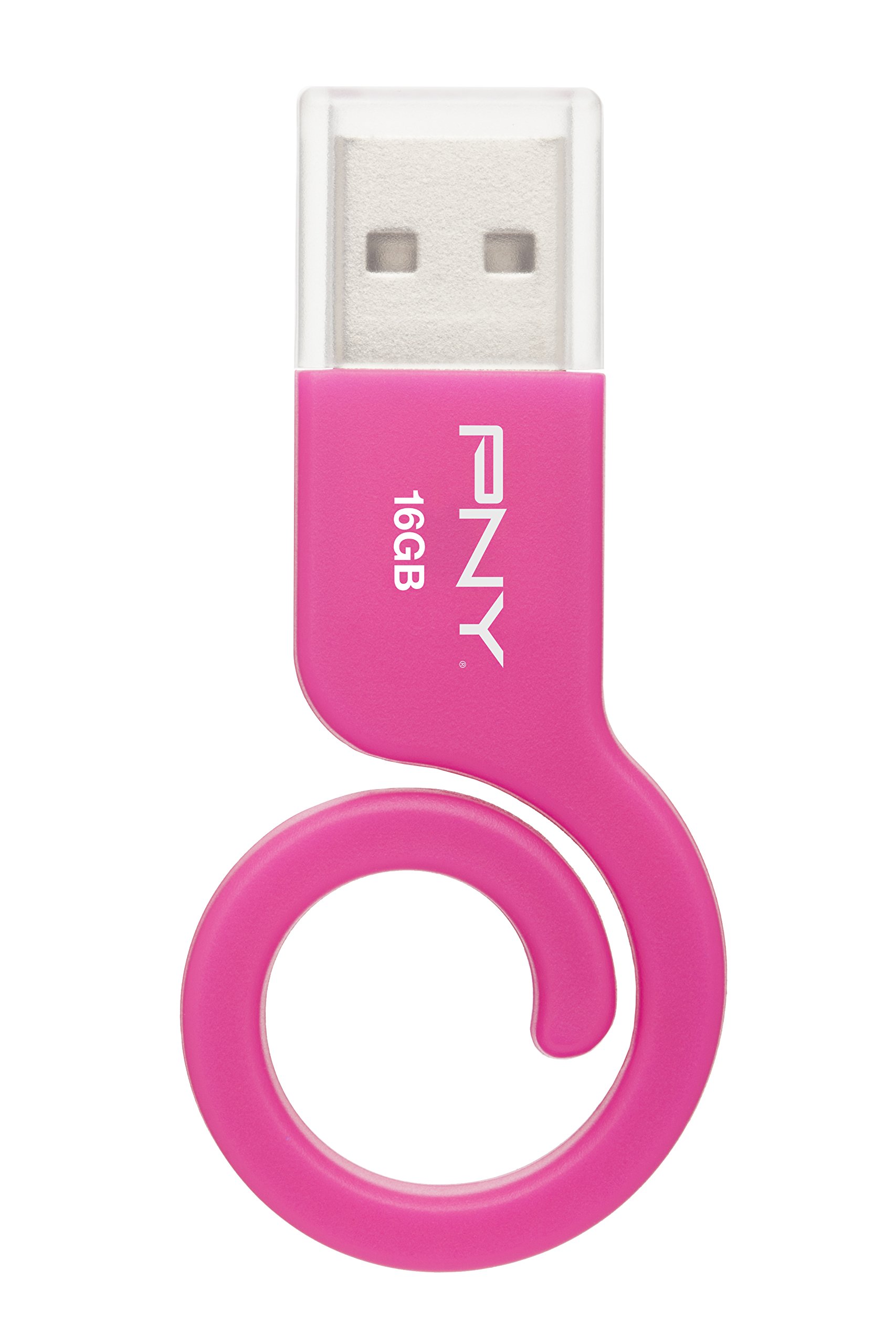 Pny 16 GB scimmia coda rosa USB Flash Drive PINK 16 Gb